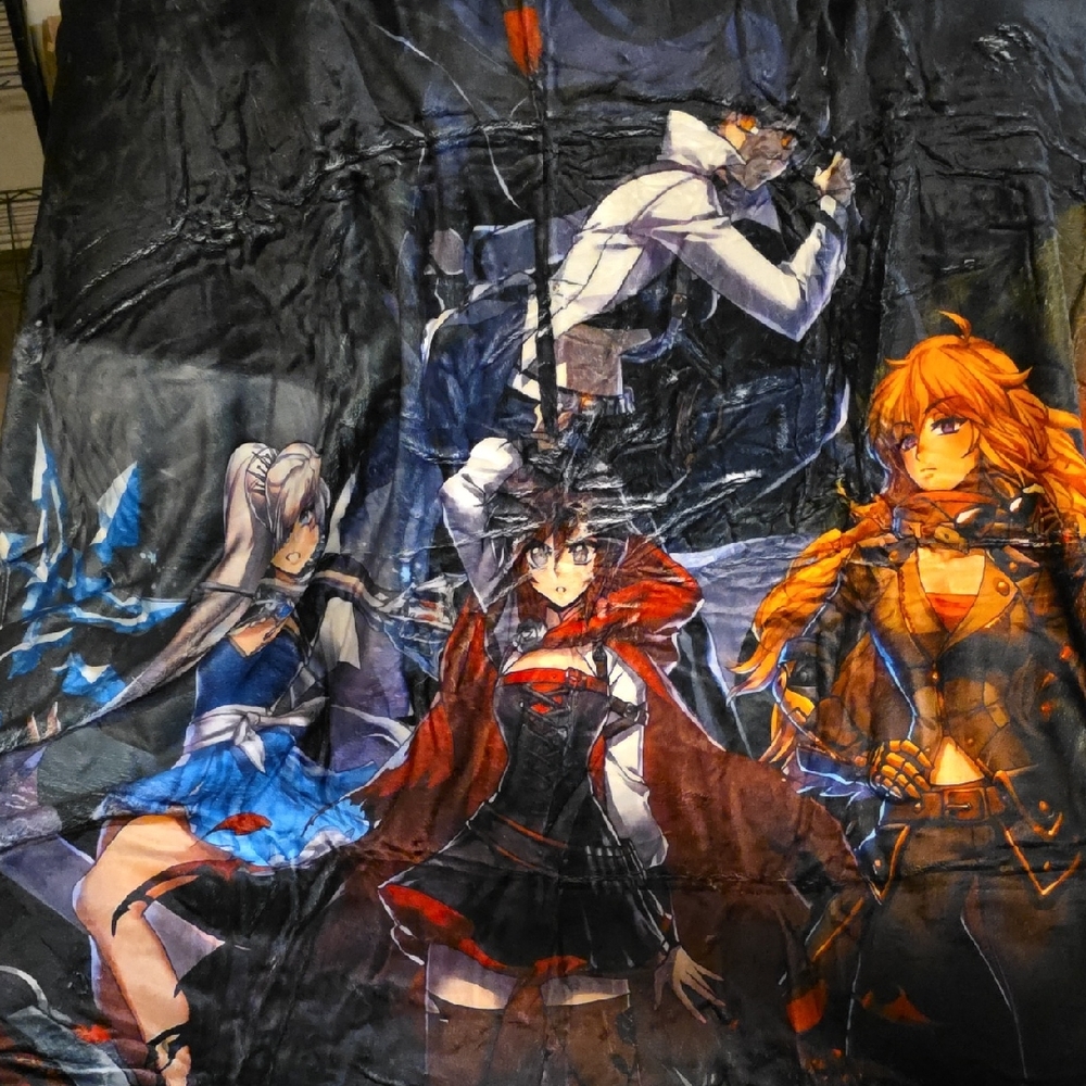 Anime Character Fleece Throw Blanket